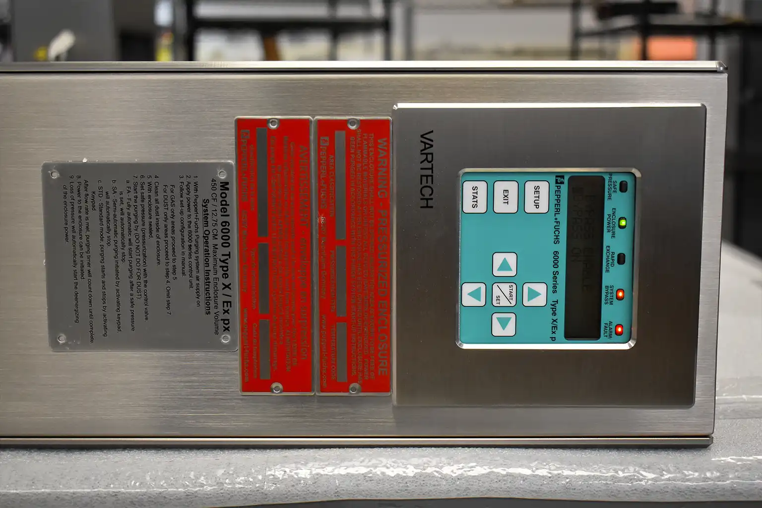 VarTech Systems Purge Control Systems in Hazardous Environments A